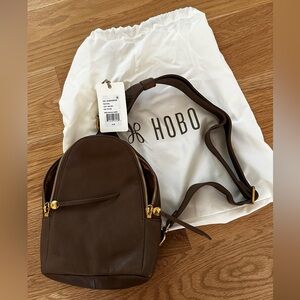 NEW, unused Hobo Bags Fern Sling Bag in Dark Elm Colorway - leather bag